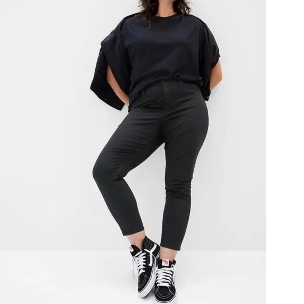 Gap high rise Jegging - black